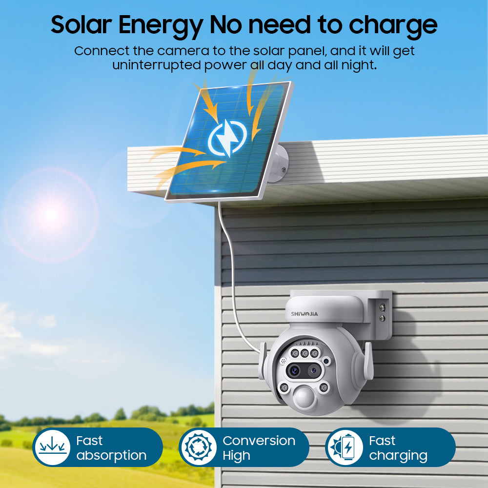 New 515 six-megapixel black and white color scheme, new 2.0 solar monitoring