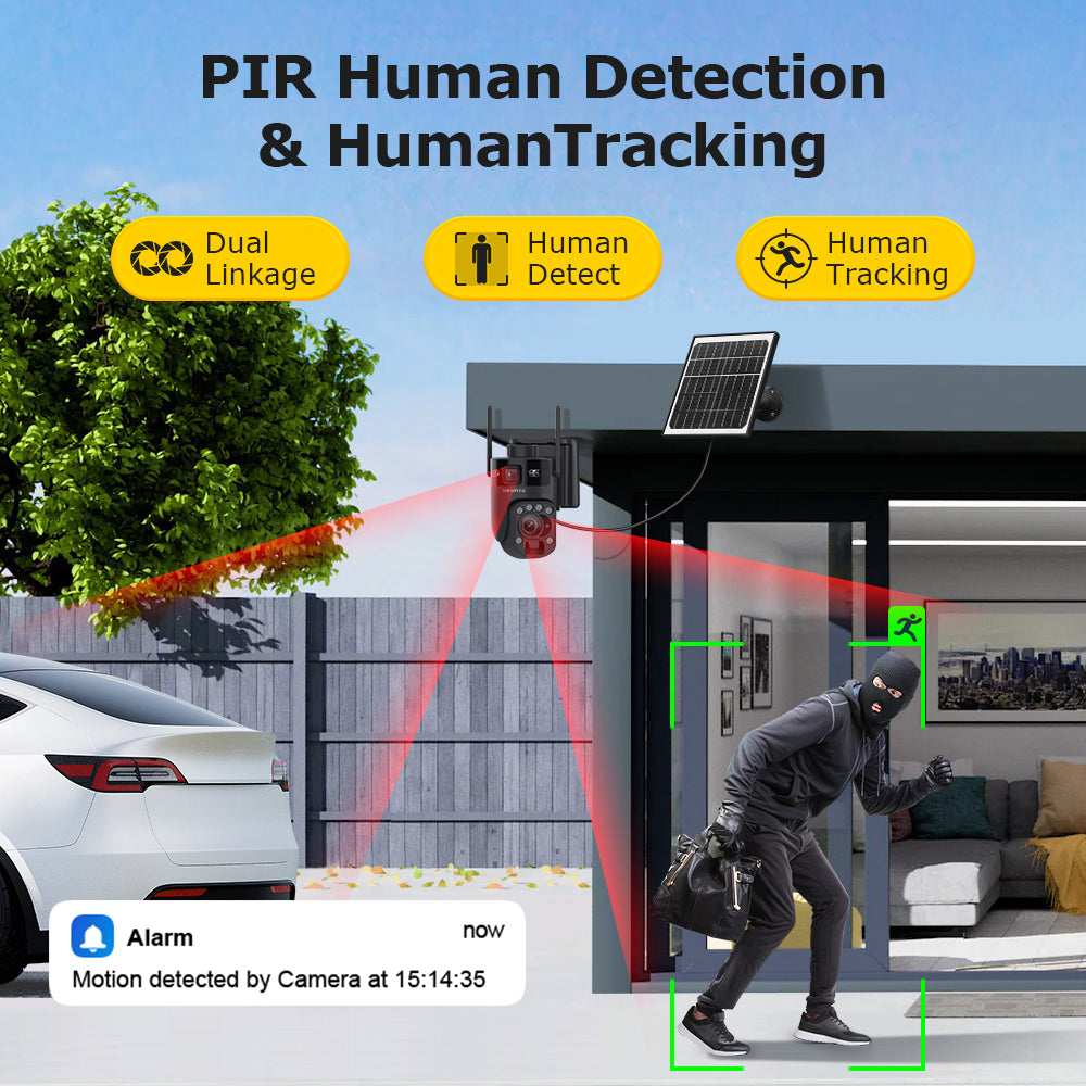 “637 Ultra HD Solar Camouflage Camera” Protect What Matters, Anytime. Anywhere