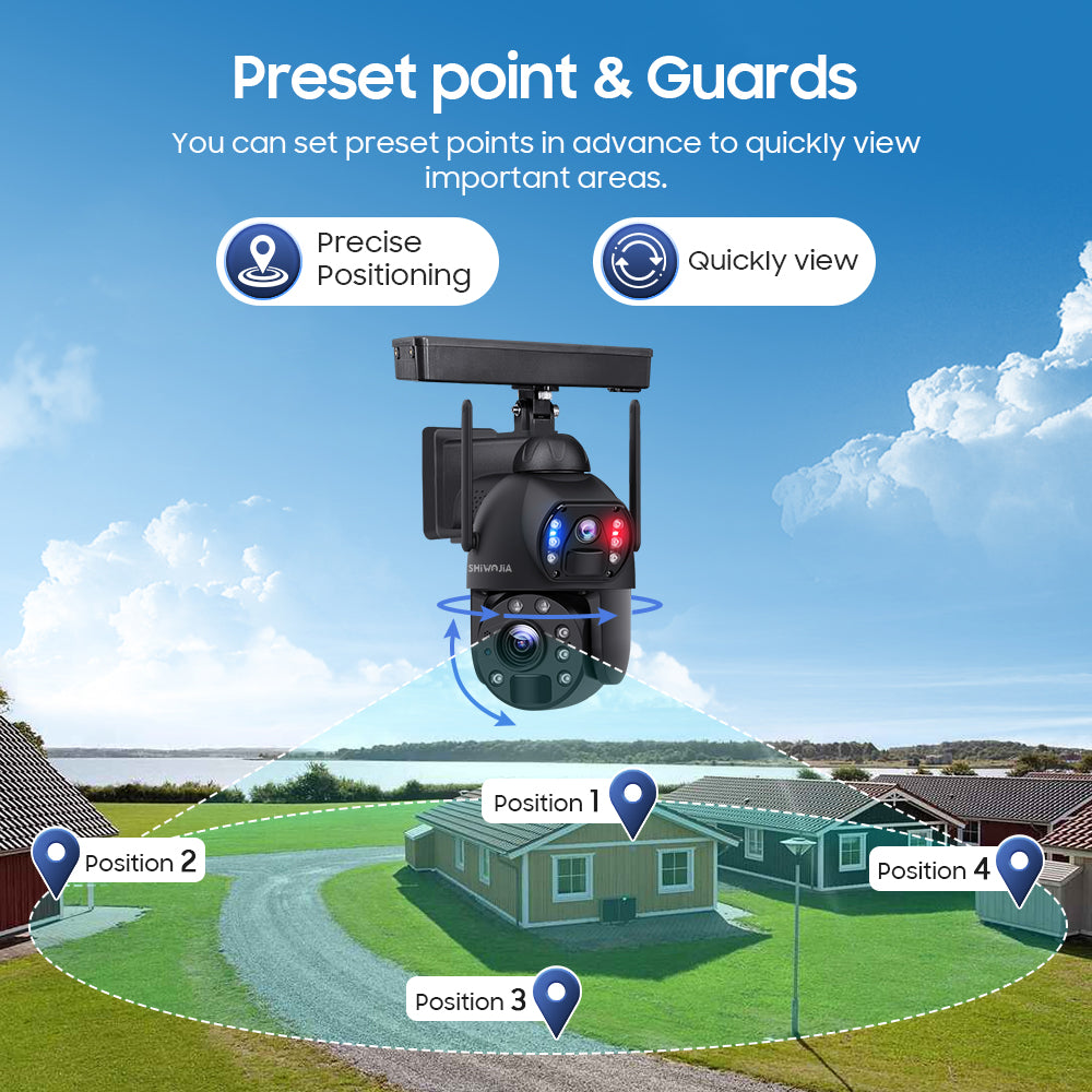 Solar Video Camera Pro 2.0 699: 6M The Ultimate Smart Home Surveillance Solution