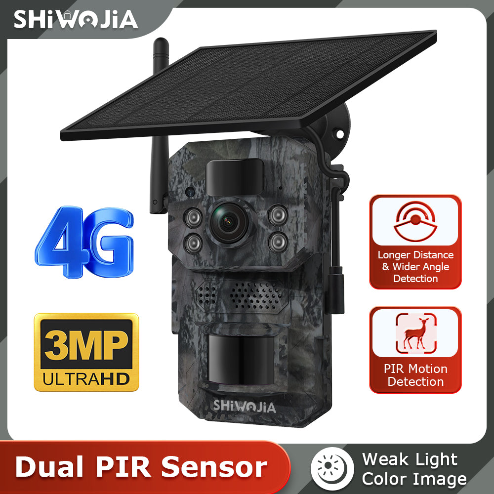 SHIWOJIA 3MP 810 Trail Camera PIR Motin Detection IP66