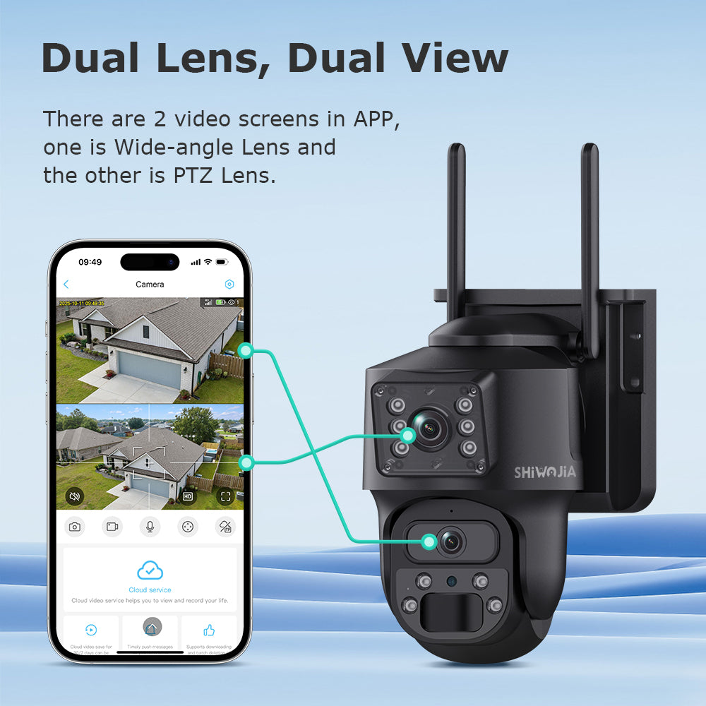 537AOV 8MP 4G Smart Camera — Dual PIR, True 24/7 Protection