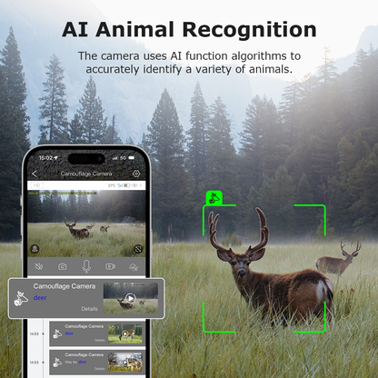 SHIWOJIA GPS Tracking 4G Solar Trail Camera 3MP Super HD PIR Motion Detection IP66 Waterproof Wide Range Detection Night Vision