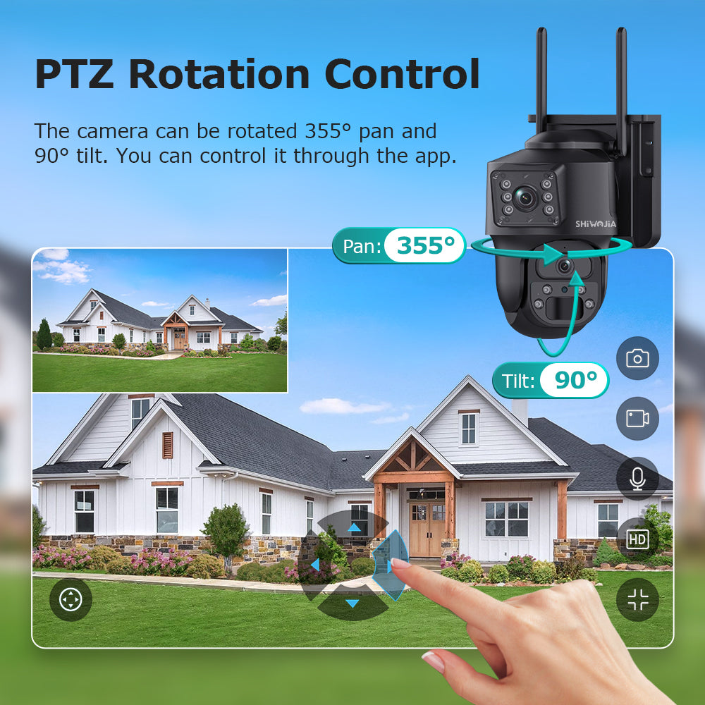 537AOV 8MP 4G Smart Camera — Dual PIR, True 24/7 Protection