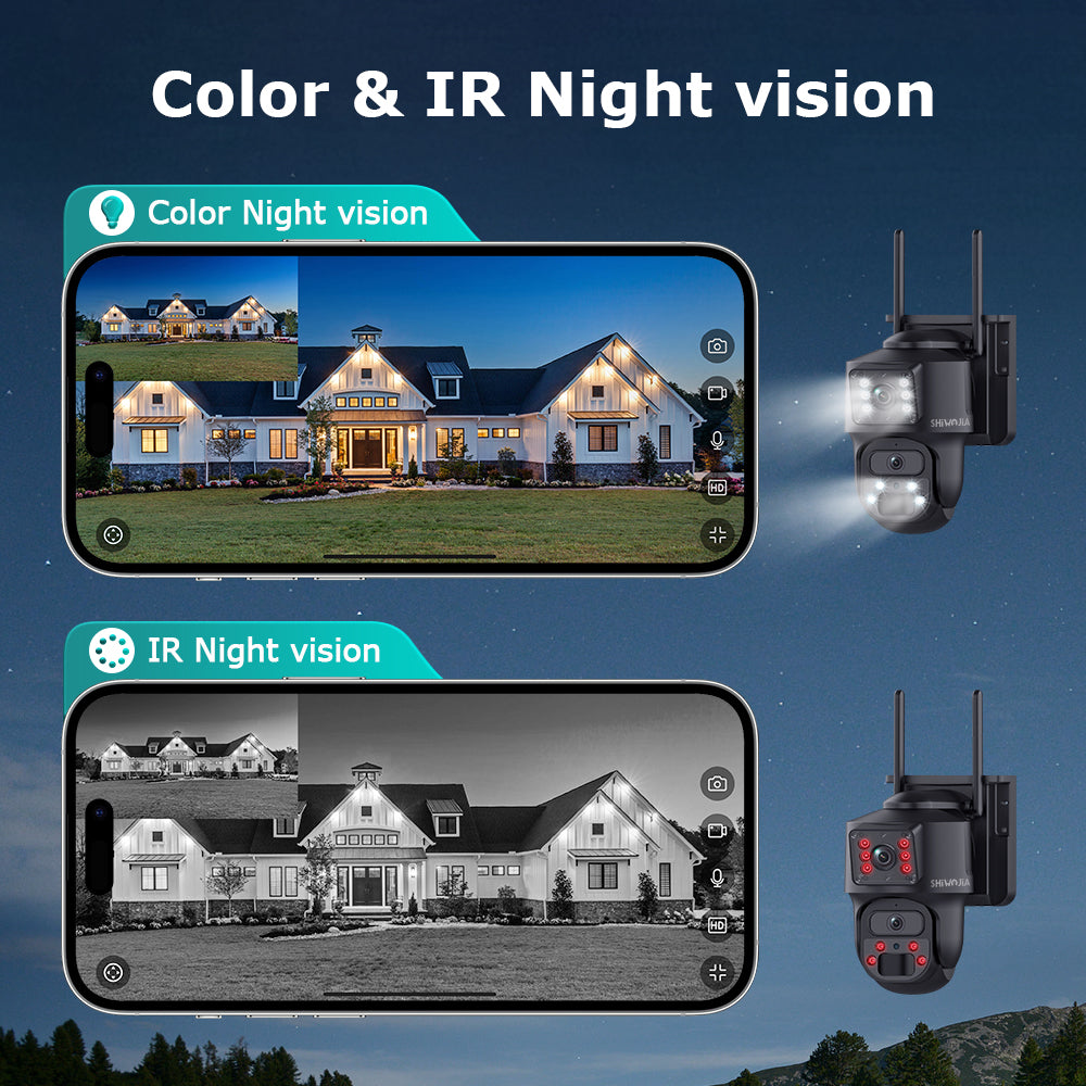 537AOV 8MP 4G Smart Camera — Dual PIR, True 24/7 Protection