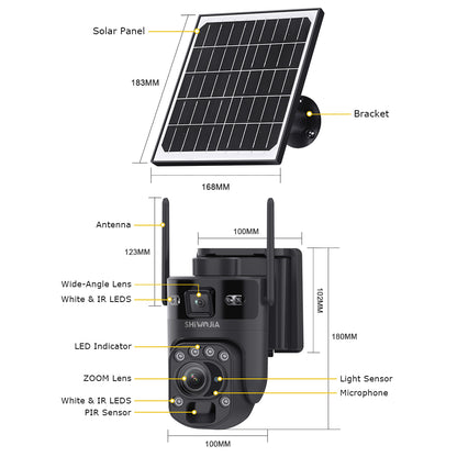 “637 Ultra HD Solar Camouflage Camera” Protect What Matters, Anytime. Anywhere